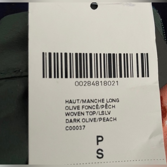 💕3 FOR $15💕 NWT FOREVER 21 FLORAL LONG SLEEVE BLOUSE, SIZE S WOMEN’S - Picture 7 of 8